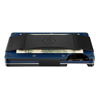 The Ridge NFL Wallet - New England Patriots - Slim Wallet, Card Holder, Carry up to 12 Cards RFID Safe, Blocks Chip Readers, Minimalist Wallet With Cash Strap & Extra Money Clip - Image 4