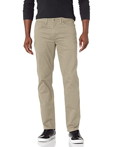 Dockers Men's Jean Cut Straight Fit with All Seasons Tech, Safari Beige, 34W x 34L - Image 1