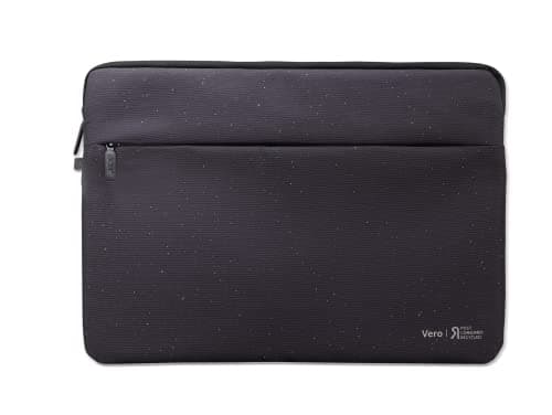 Acer Vero ECO Black 15.6 inch Protective Sleeve - Made with Post-Consumer Recycled (PCR) Material, (Pack of 1) - Image 1