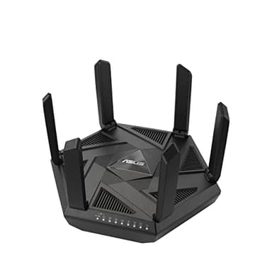 ASUS RT-AXE7800 Tri-band WiFi 6E (802.11ax) Router, 6GHz Band, ASUS Safe Browsing, Upgraded Network Security, Instant Guard, Built-in VPN Features, Parental Controls, 2.5G Port, AiMesh Support - Image 1