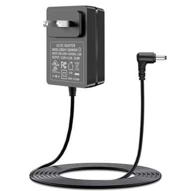 12V 2A Charger for Gateway Laptop, 12V 2A DC Power Supply for 12Volt Gateway GWTC116-2BL GWTN156-11BK GWTC116 GWTN116 GWTN156 GWTN141 GWNC21524 GWTN133 N11SP3; EVOO EV-C-116-5 Power Cord. - Image 1
