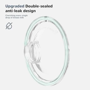 MomMed Wearable Breast Pump S21 - Leak-Proof Design, Hands-Free Double Portable Electric Breast Pump with 9 Levels - 24mm Shield - Image 5