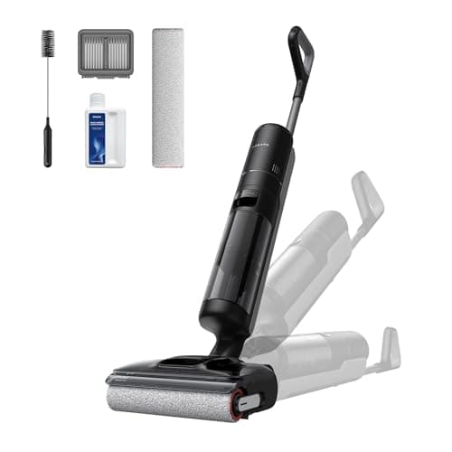 DREAME H12 Pro FlexReach Wet Dry Vacuum Cleaner, 0 Tangle Cordless Vacuum Mop All-in-One for Hard Floors, 180° Lie-Flat Floor Cleaner Machine with 194°F Hot Self-Cleaning, 50Mins Runtime - Image 1