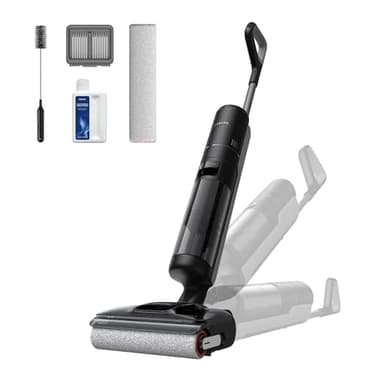 DREAME H12 Pro FlexReach Wet Dry Vacuum Cleaner, 0 Tangle Cordless Vacuum Mop All-in-One for Hard Floors, 180° Lie-Flat Floor Cleaner Machine with 194°F Hot Self-Cleaning, 50Mins Runtime - Image 1