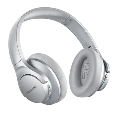 Soundcore Anker Life Q20 Hybrid Active Noise Cancelling Headphones, Wireless Over Ear Bluetooth Headphones, 60H Playtime, Hi-Res Audio, Deep Bass, Foam Ear Cups, Travel, Office, USB-C Charging - Image 9
