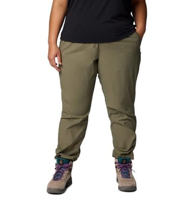 Columbia Women's Leslie Falls Pull-On Pant, Stone Green, XX-Large Short - Image 6