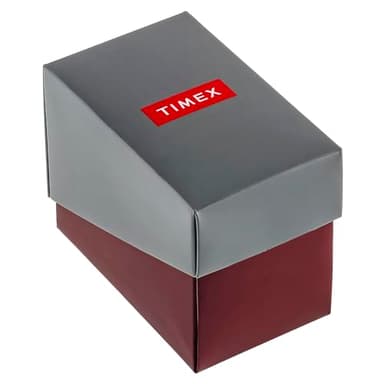 Timex Men's Easy Reader 35mm Day-Date Watch – Silver-Tone Case Blue Dial with Silver-Tone Expansion Band - Image 8