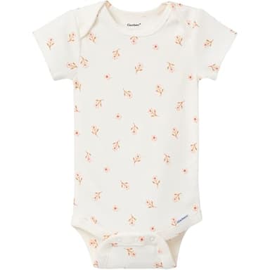 Gerber Unisex Baby Multi-Pack Onesies Bodysuits (Short and Long Sleeve), Red, 3-6 Months - Image 7