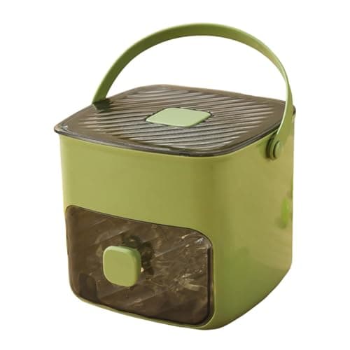 Portable Countertop Ice Maker Machine, 8 Cubes in 10 Mins, Ice Maker Countertop Ice Machine, Compact for Home/Camping/Office Bar/Party/Car (Purple+1pc car Cable) - Image 1