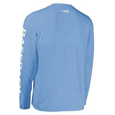BASSDASH Fishing T Shirts for Men UV Sun Protection UPF 50+ Long Sleeve Tee T-Shirt - Image 2