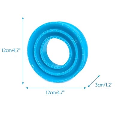 CHIWAVA 2-in-1 Dog Interactive Squeaky Plush Toy Bird with Slow Feeder Bowl for Small Medium Dogs 11.4 Inch - Image 5