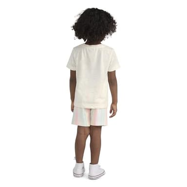 Hurley Soft Basic Cloud Slub T-Shirt and Shorts 2-Piece Outfit Set - Image 4