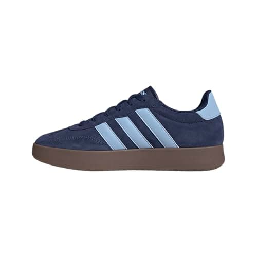adidas Men's Barreda Sneaker, Dark Blue/Blue/Gum, 8.5 - Image 1