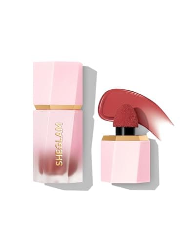 SHEGLAM Color Bloom Liquid Blush Makeup for Cheeks Matte Finish - Swipe Right - Image 1