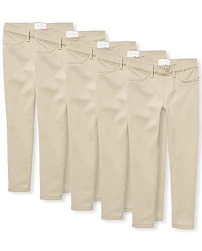 The Children's PlaceThe Children's Place Girls Ponte Knit Pull On Jeggings5 packSandy10 - Image 1