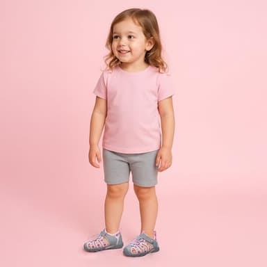 Apakowa Kids Girls Sandals Summer Outdoor Athletic Double Strap Closed-Toe Beach Sandals Sport (Toddler/Little Kid) - Image 7