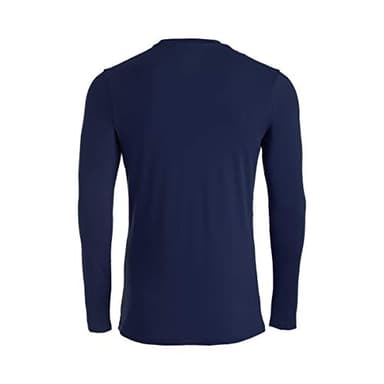 Mizuno Youth Comp Diamond Long sleeve Crew, Navy, Small - Image 2