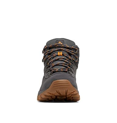 Columbia Men's Newton Ridge Plus II Suede Waterproof, 2024 Dark Grey/Gold Amber, 9.5 - Image 3