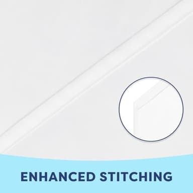 Comfyanno Cot Sheets for Daycare Standard Size - 23" x 51" - 1 Pack - Soft & Comfortable Brushed Microfiber - Fitted Cot Sheet Cover - for Daycare/Preschool Kids, Boy/Girls Nap Time - White - Image 6