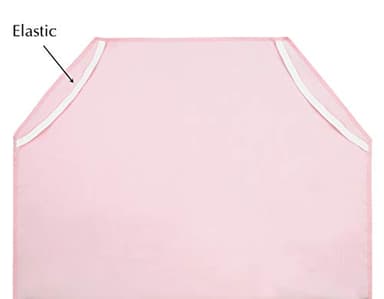 American Baby Company Toddler Cot Sheet 23" x 40" - Soft & Breathable Microfiber Cot Sheet for Daycare and Preschool, Pink - Image 3
