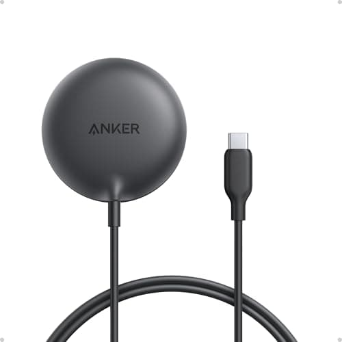 Anker Zolo Magnetic Wireless Charger, Qi2 Certified 15W MagSafe-Compatible Wireless Charging Pad, for iPhone 17/16/15/14/13/12 Series, AirPods, and More (Not for Pixel, Adapter Not Included) - Image 1