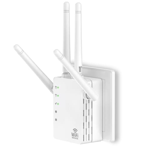 WiFi Extender, WiFi Extender Signal Booster, WiFi Booster, Covers Up to 12880 Sq.ft and 105 Devices, Dual Band Wireless Repeater, WiFi Repeater, WiFi Extenders Signal Booster for Home - Image 1