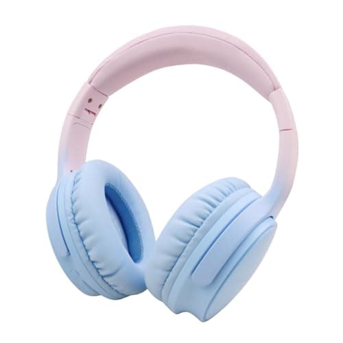 Sungive Bluetooth Headphones Over Ear, Foldable Lightweight Wireless Headsets, HiFi Stereo, HD Microphone, 30H Playtime, Suitable for Mobile Phones, Computers, TVs, Games, Outdoors, Offices (Blue) - Image 1