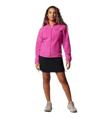 Columbia Women's Benton Springs Full Zip Jacket, Soft Fleece with Classic Fit Fuchsia - Image 3