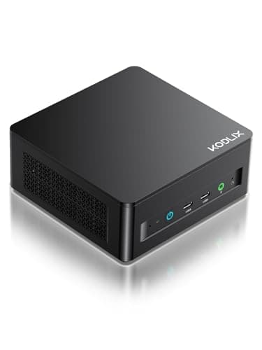 KODLIX AD69 Mini PC, AMD Ryzen 9 6900HX(8C/16T, Up to 4.9GHz), Mini Computers with Radeon 680M GPU, 32GB DDR5 1TB SSD, 8K@60Hz Quad Display 2xUSB4+2xHDMI2.1, WiFi6E/BT5.3/2.5G LAN/4x USB3.2 (Renewed) - Image 1