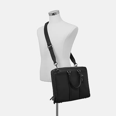 COACH Metropolitan Slim Brief, Ji/Black, One Size - Image 5