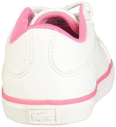 Lacoste Unisex-Child Infant's Lerond Sneaker, Hemp/White/Black, 7 - Image 3