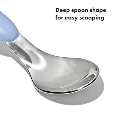 OXO Tot Fork and Spoon Set - Dusk - Image 4