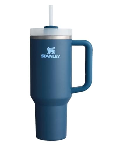 STANLEY Quencher H2.0 Tumbler with Handle and Straw 40 oz | Flowstate 3-Position Lid | Cup Holder Compatible for Travel | Insulated Stainless Steel Cup | BPA-Free | Stargaze - Image 1