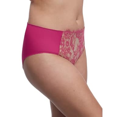 Skarlett Blue Women's Entice Lace Front Brief 378143, Goji/Terracotta, L - Image 2