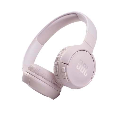 JBL Tune 510BT - Bluetooth headphones with up to 40 hours battery, microphone for call, foldable and comfortable, Android and iOs compatible (Rose) - Image 1