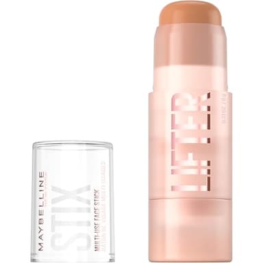 Maybelline Lifter Stix Multi-Use Face Stick - Contour, Bronzer, Concealer and Foundation Stick, All-In-One Creamy Face Makeup with Cranberry Seed Oil, 50, 1 Count - Image 1