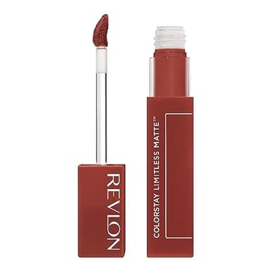 Revlon ColorStay Limitless Matte Liquid Lipstick, Vegan Formula, No-Budge, Longwear Lip Color, Long Lasting, Lightweight/Comfortable, Waterproof, 013 Real Deal, 0.17 fl oz - Image 3