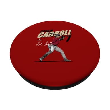 Corbin Carroll | Arizona Baseball Players | MLBCCL3001 PopSockets Adhesive PopGrip - Image 2