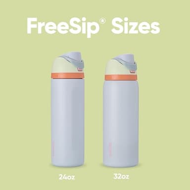 Owala FreeSip Insulated Stainless Steel Water Bottle with Straw for Sports, Travel, and School BPA-Free Sports Water Bottle, 24 oz, Beach House - Image 5