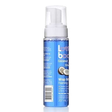 Lottabody Coconut Oil and Shea Wrap Me Foaming Curl Mousse , Creates Soft Wraps, Hair Mousse for Curly Hair, Defines Curls, Anti Frizz, 7 Fl Oz - Image 8