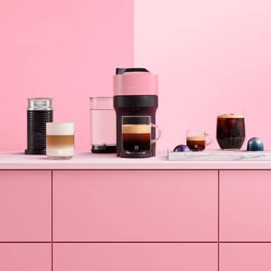 Nespresso Vertuo Pop+ Coffee and Espresso Maker by De'Longhi with Milk Frother, Candy Pink - Image 9