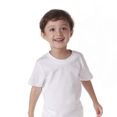 Gerber unisex baby Toddler 5-pack Solid Short Sleeve T-shirts Jersey 160 Gsm Shirt, White, 2T US - Image 3