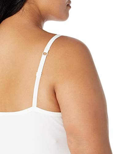 Amazon Essentials Women's Tank Top Camisole Pack, Plus Size, Pack of 2, White, 2X - Image 4