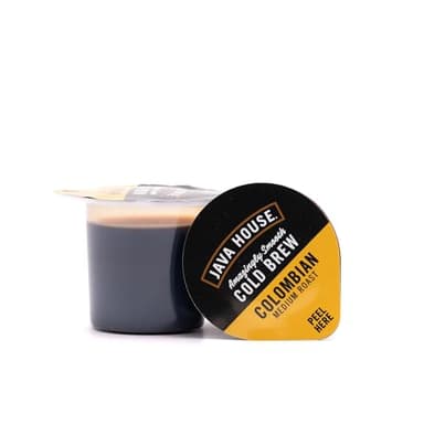 Java House Single-Serve Cold Brew Coffee Pods – Premium 100% Arabica Liquid Concentrate – Smooth & Bold Colombian Roast – 12 Pods – Ready Hot or Iced, Travel-Friendly, TSA Approved - Image 2