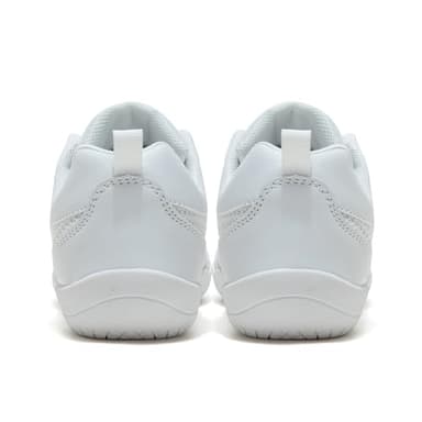 HWJHMX White Cheer Shoes for Girls Womens Youth Cheerleading Shoes Competition Cheering Team Gear Cheer Sneakers Sports Cheerleaders Athletic Comfortable Flats Breathable Soft Kids Cheer Shoes - Image 5