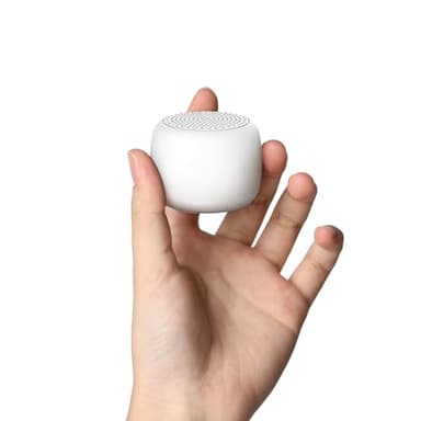 Babelio White Noise Sound Machine for Adults Kids Baby, Mini, 15 Non-looping Sounds, Timer, Memory Function, Easy to Pocket and Travel White - Image 1