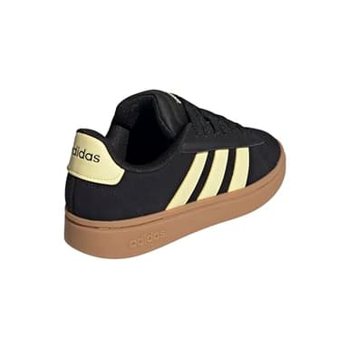 adidas Women's Grand Court Alpha 00s, Black/Almost Yellow/Gum, 6.5 - Image 7