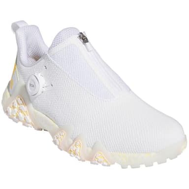 adidas Men's CodeChaos 22 BOA Spikeless Golf Shoes, Footwear White/Spark/Crystal White, 9.5 - Image 7