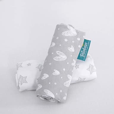 Bassinet Sheets Compatible with ANGELBLISS Baby Bassinet, Koolerthings (3 in 1) Bedside Sleeper, Pamo Babe and Ihoming Bedside Bassinet, 2 Pack, 100% Jersey Cotton, Breathable and Soft, Grey Print - Image 5