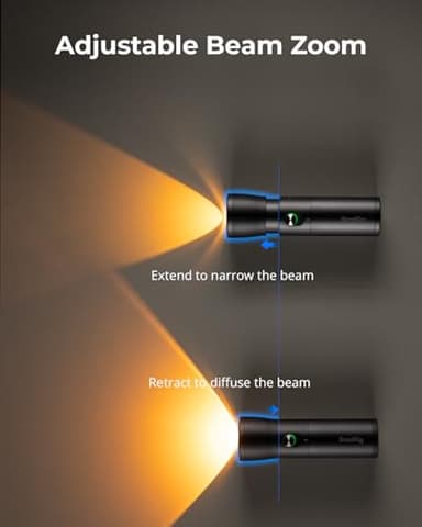 SMALLRIG RGB LED Photography Flashlight, 7500mAh Aluminum Alloy Patterned Ambient Light, 4 Color Fill Light with 20 Patterned Light Filters, Perfect for Photo, Content Creation Accessorie RF10C 4634 - Image 5